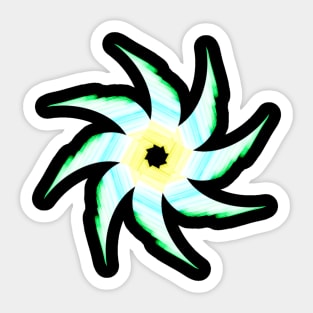 Green Star Sticker